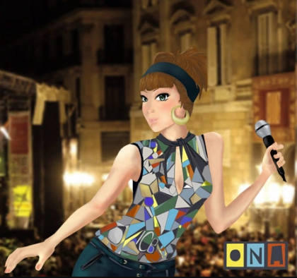 Ona, la cantant virtual catalana